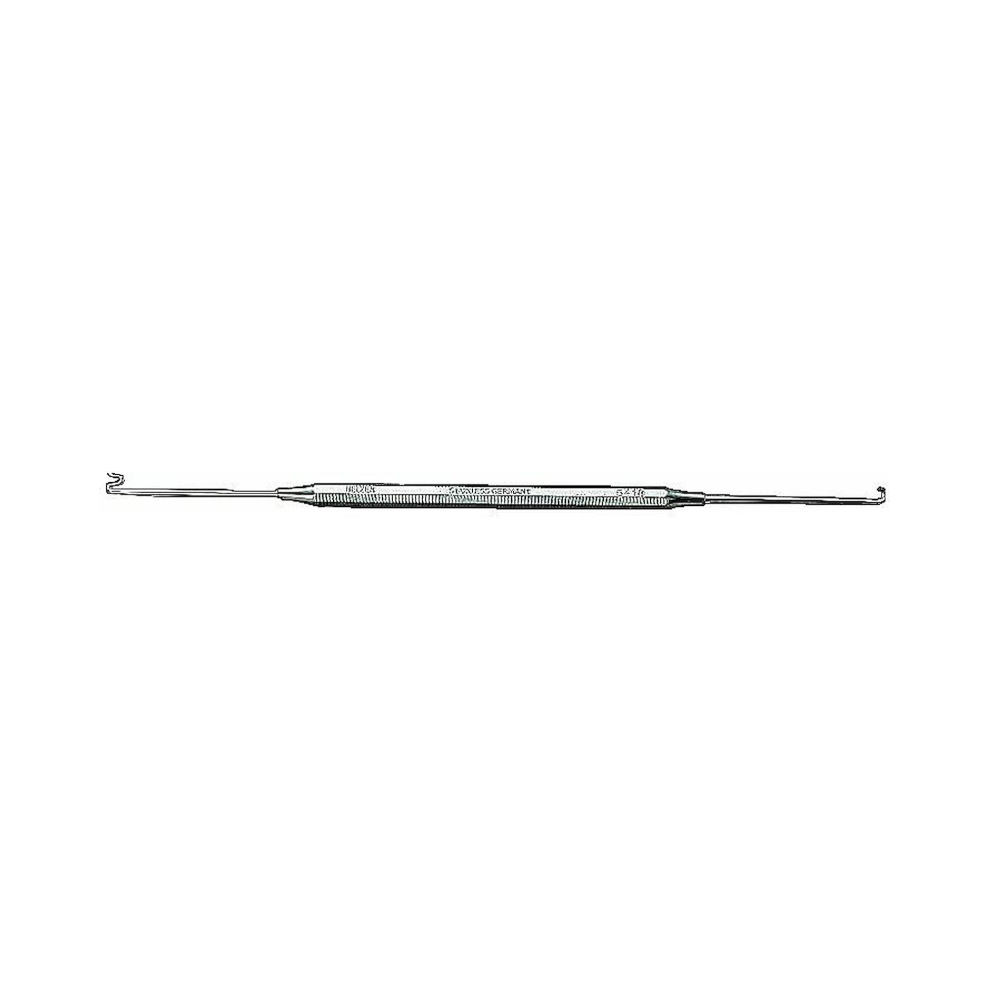 Bahco 5418. Double sided wire  and spring hooks, stainless steel 165 mm