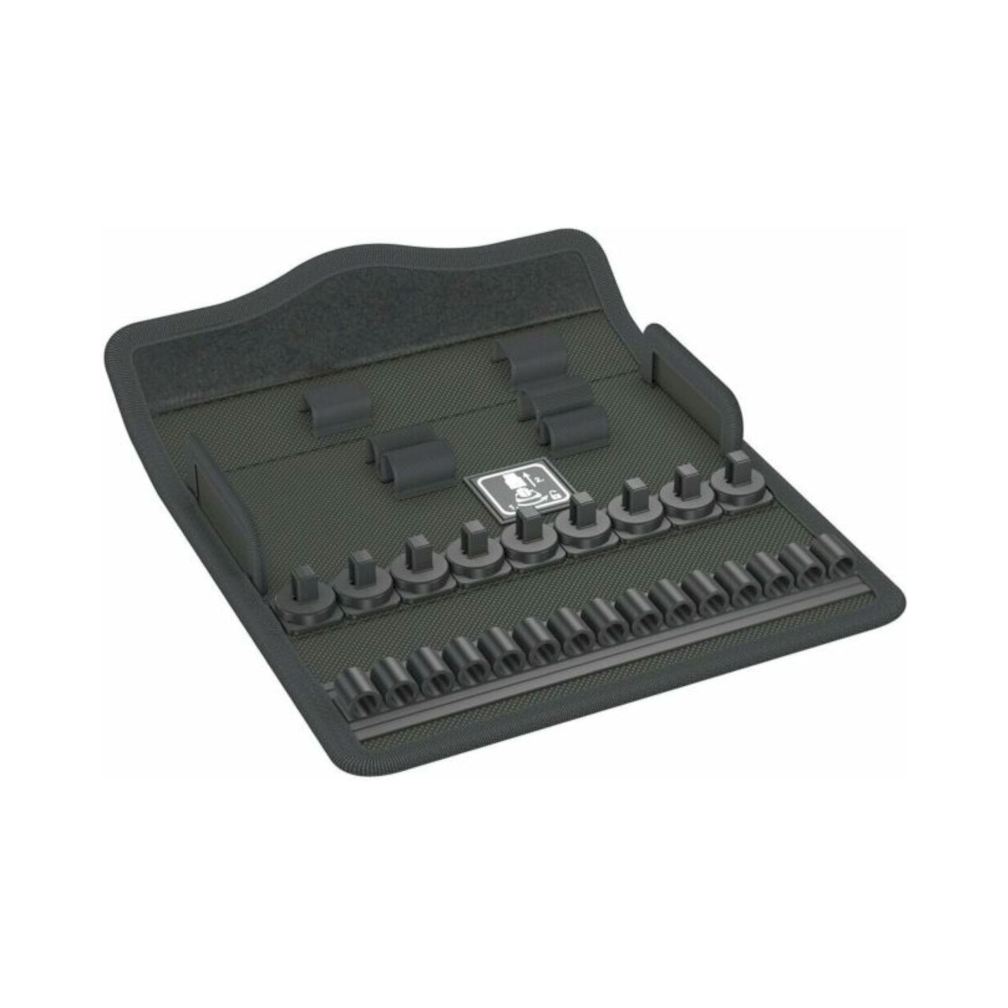 Wera 05136467001. Textile Box 8100 SA Zyklop Speed, leer, 180 x 88 x 46 mm