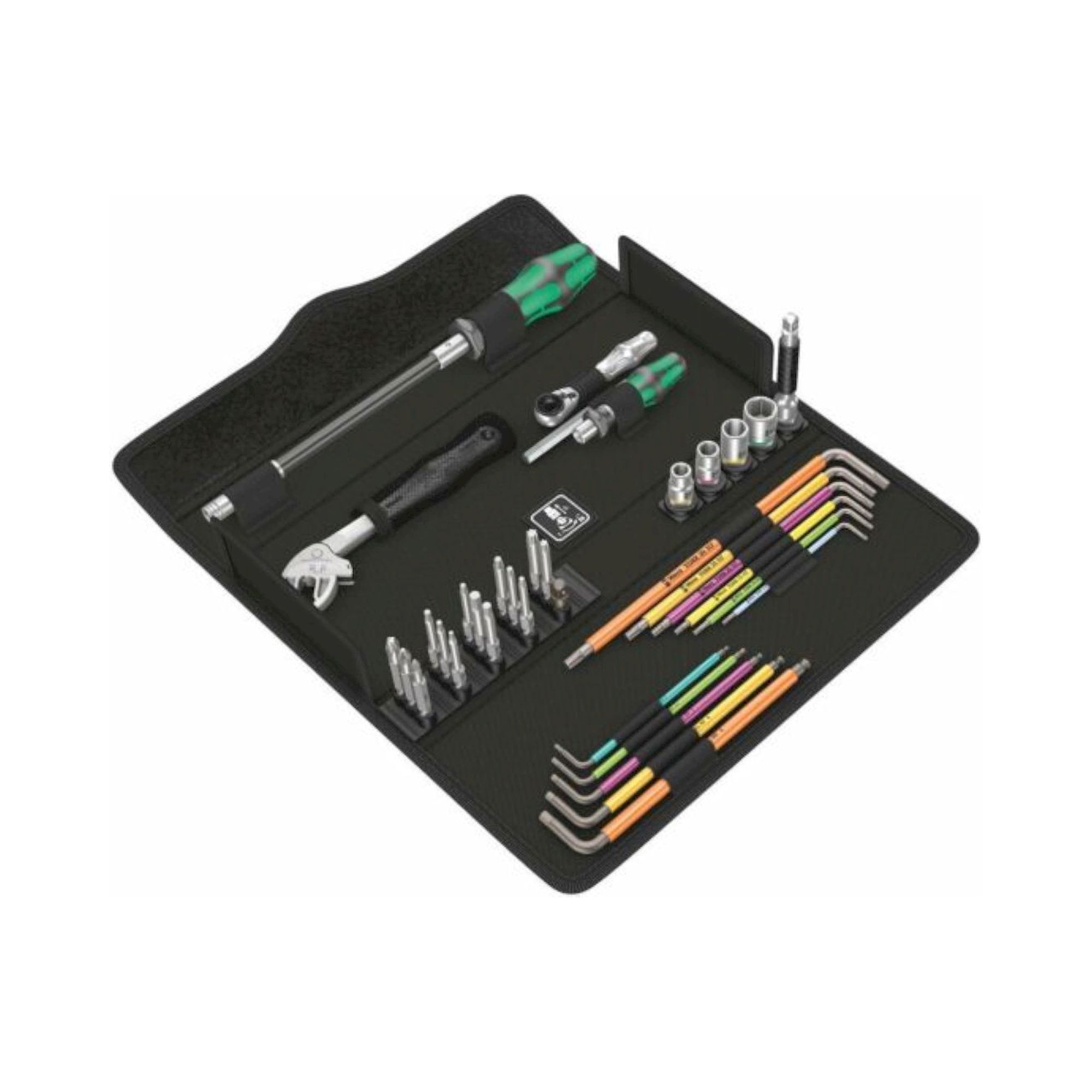 Wera 05134013001. Schraubwerkzeugsatz für den Fensterbau, 36-teilig