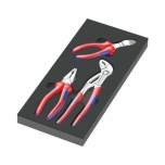 Wera 05150180001. Schaumstoffeinlage KNIPEX Zangen Set 1, 3-teilig