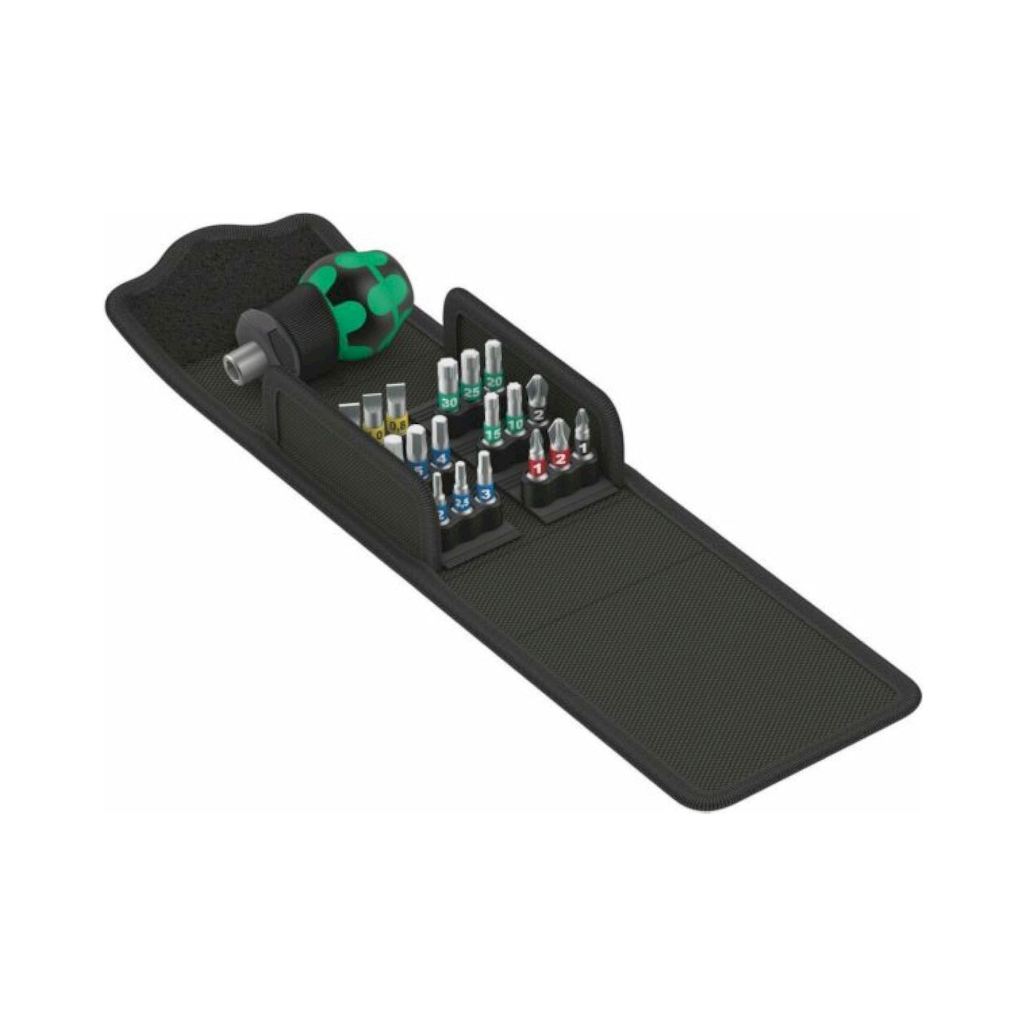 Wera 05057471001. Kraftform Kompakt Stubby 1, 19-teilig
