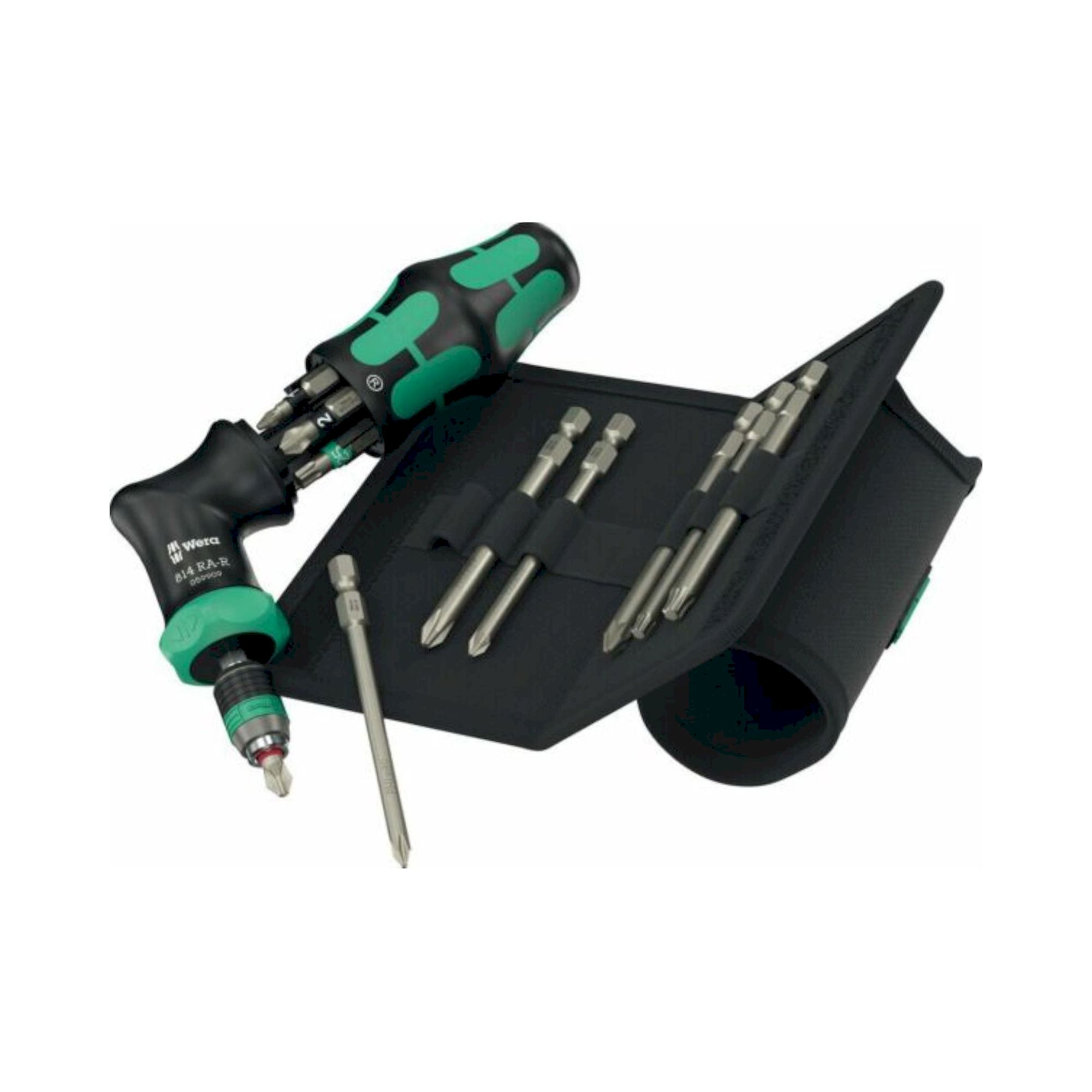 Wera 05051536001. Kraftform Kompakt Pistol RA-R 2, 13-teilig