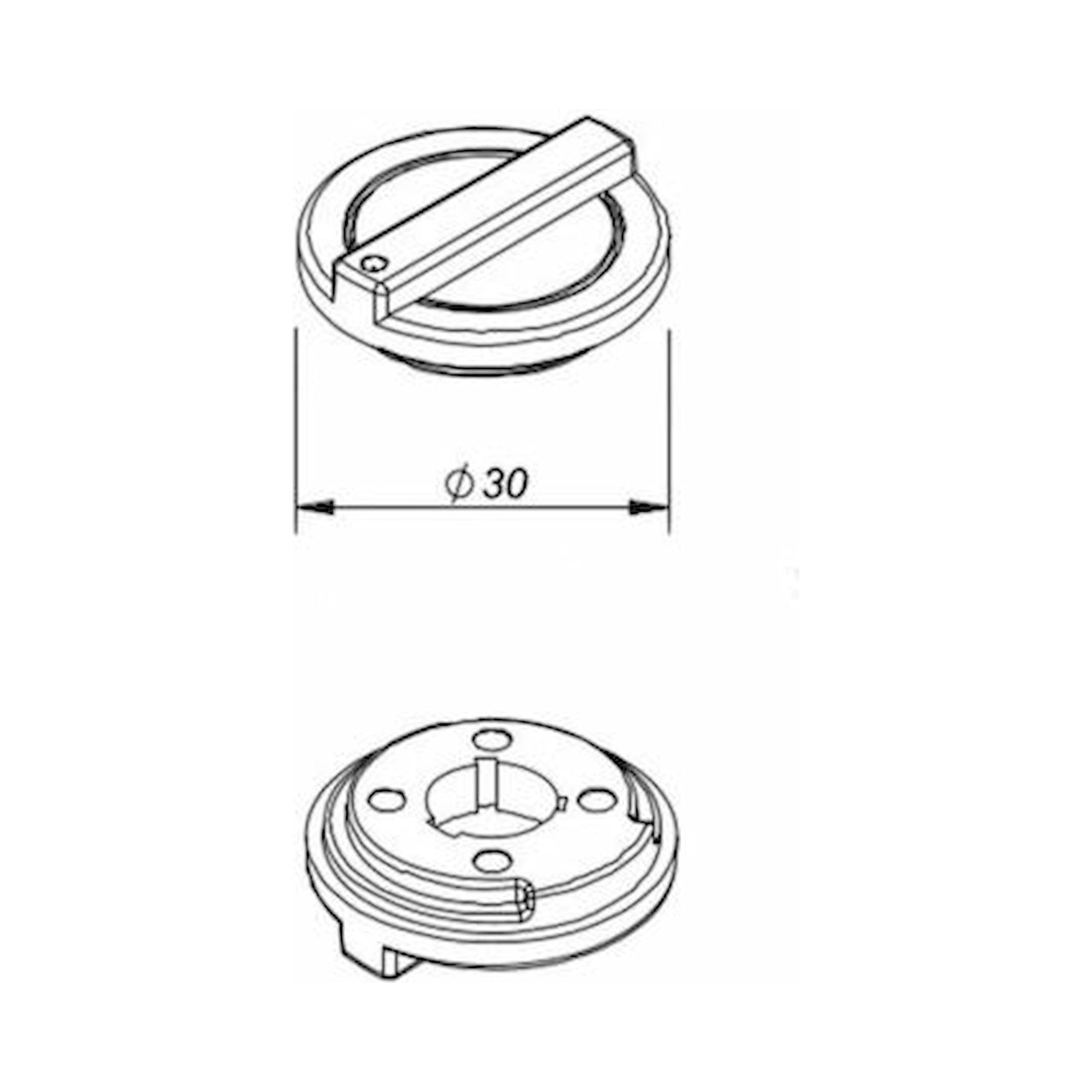 JBC 0002527. Temperatur-Regelungsknopf