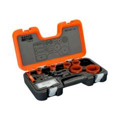 Bahco 3834-SET-103. Sandflex® Bimetall-Lochsägen-Satz, Ø 16 - 67 mm, 11-teilig