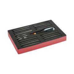 Bahco BE-8576. ERGO™ Schraubendreher mit Gummigriff und Austauschklingen für Schlitz-, Phillips-, Pozidriv- und TORX®-Schrauben im Satz, 22-teilig