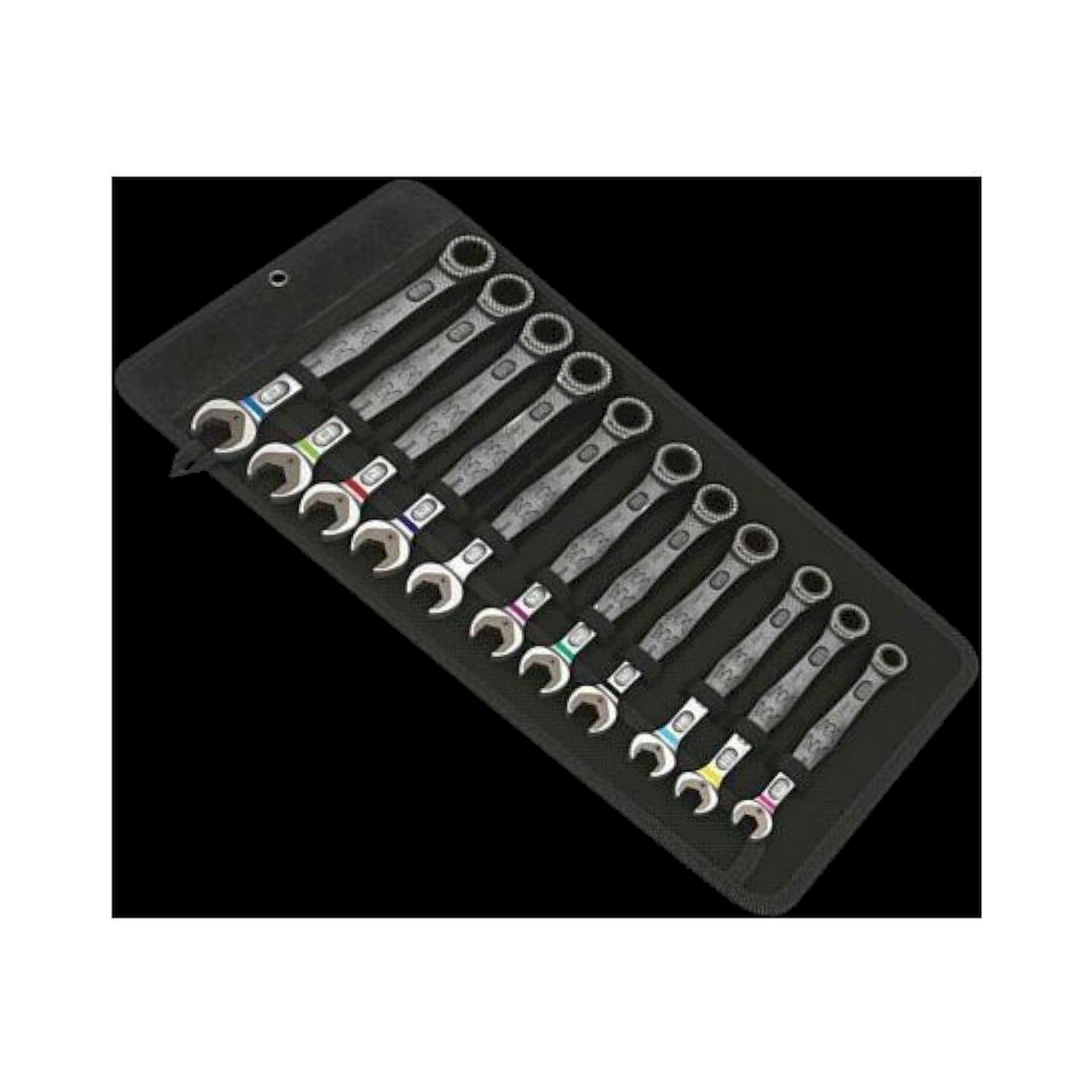 Wera 5020013001. 6000 Joker 11 Set 1 Ratschen-Ringschlüssel-Satz, 11-teilig