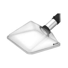 Alsident 1-502422-050. Extraction hood DN50, square, 300x 250 mm, black