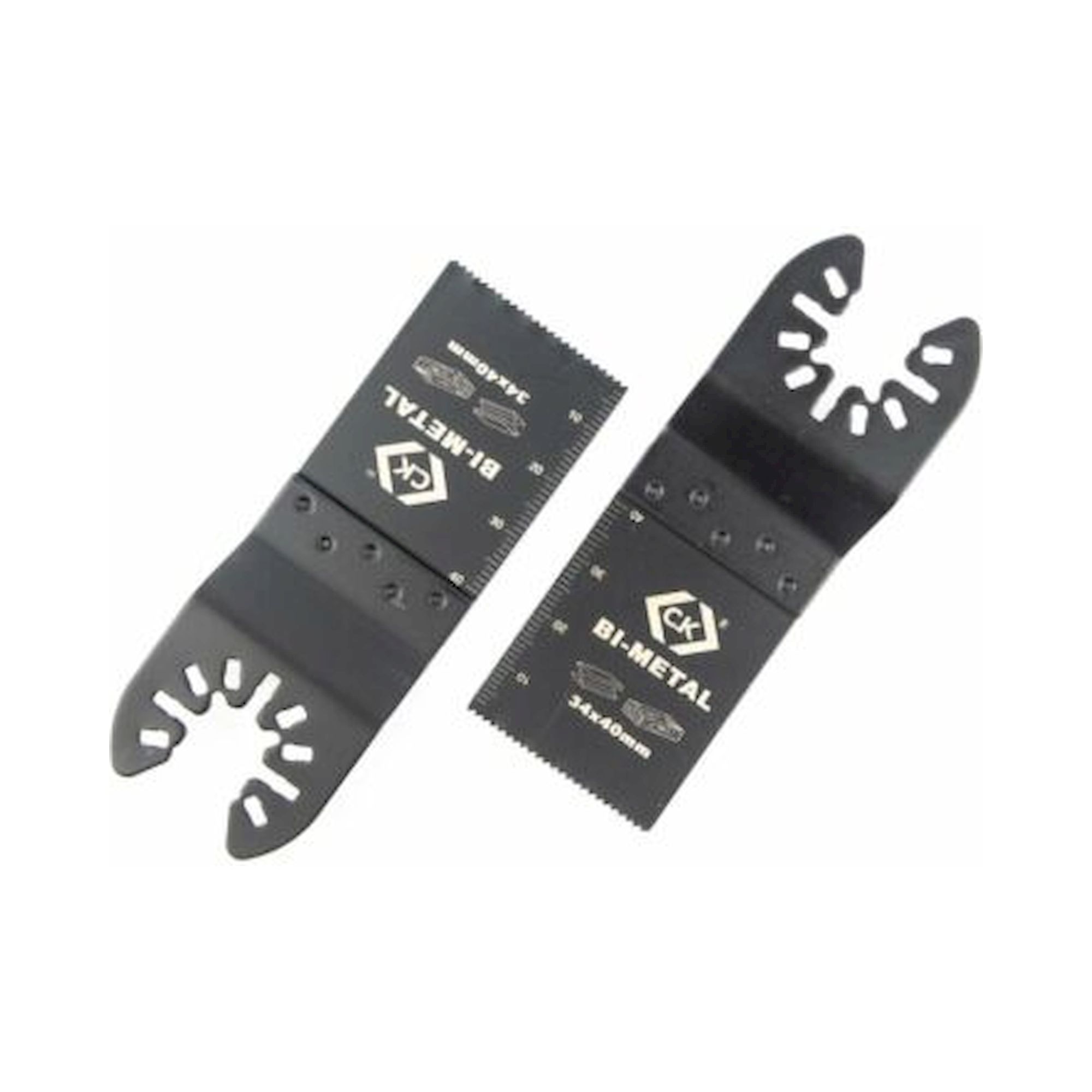 C.K T0875. Blade set for oscillating tool, bi-metal blades, 2 pieces