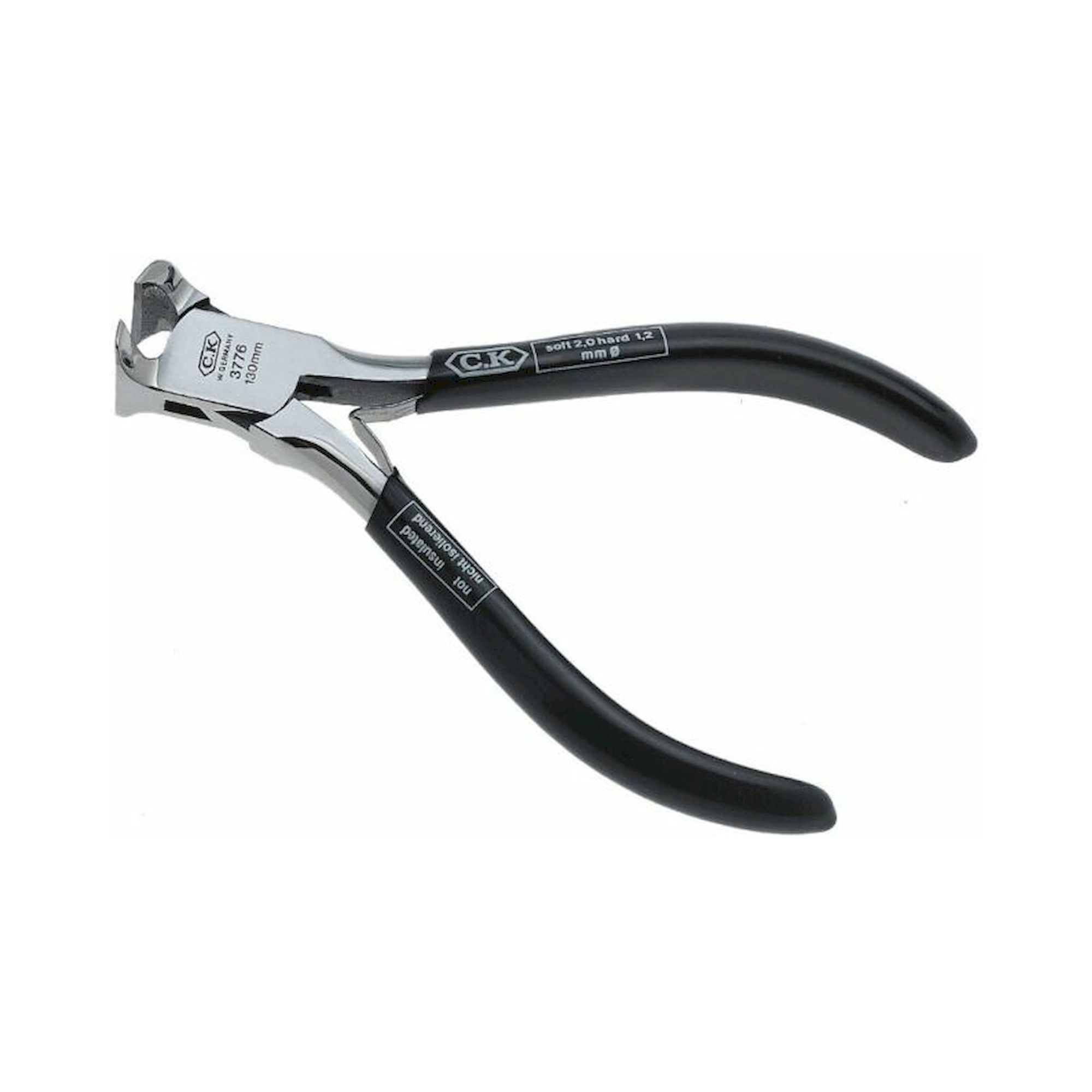 C.K T3776EF 5. Precision end cutting pliers, without bevel, 130 mm