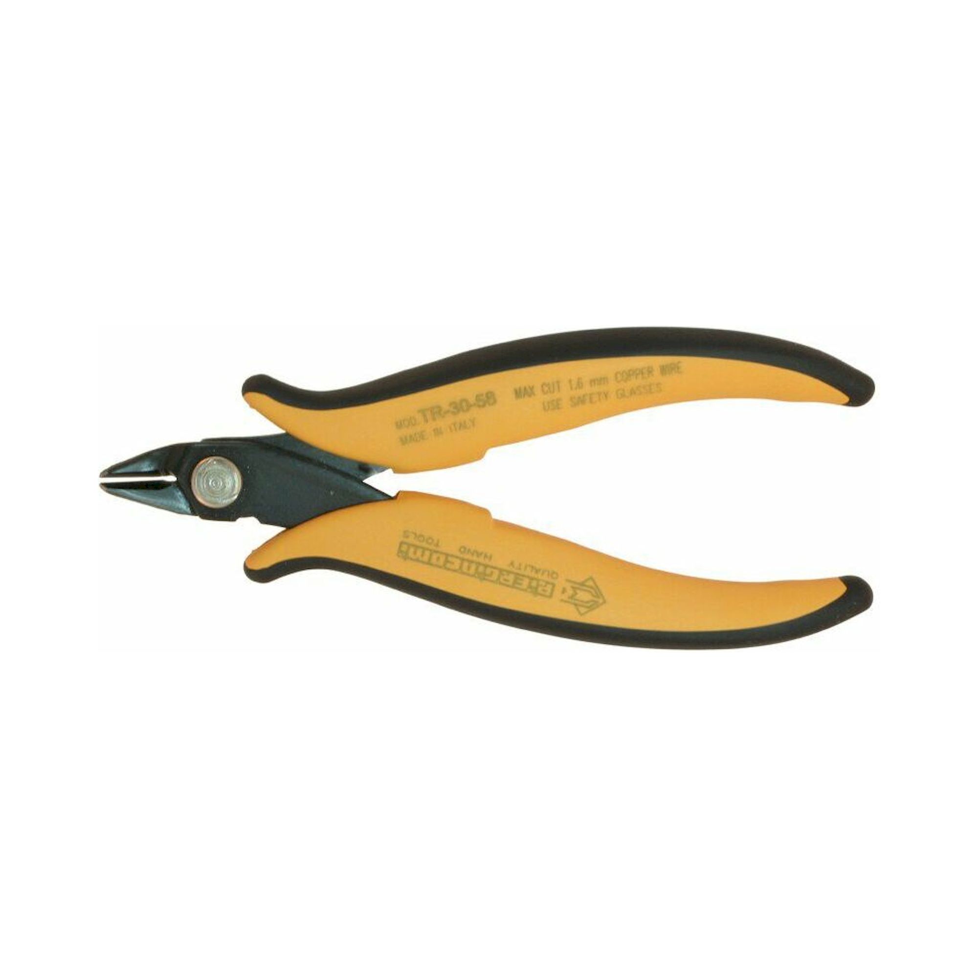 Piergiacomi TR 30 58 A. Side cutter, pointed with safety clip, D = 1.6 mm