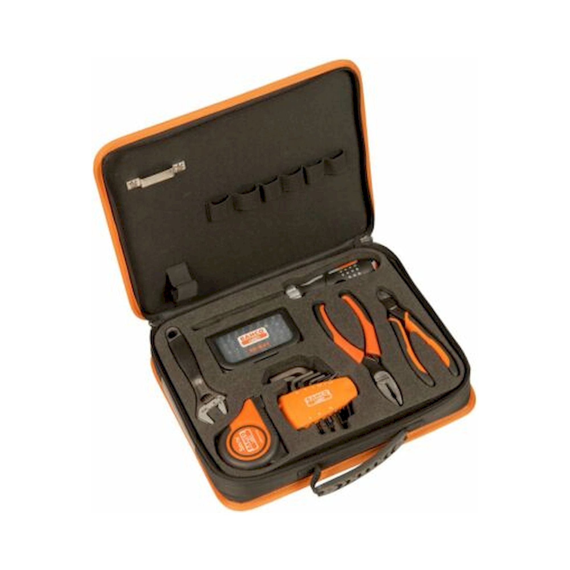 Bahco 4750FB5BFF1. Werkzeugtasche, bestückt, 51-tlg