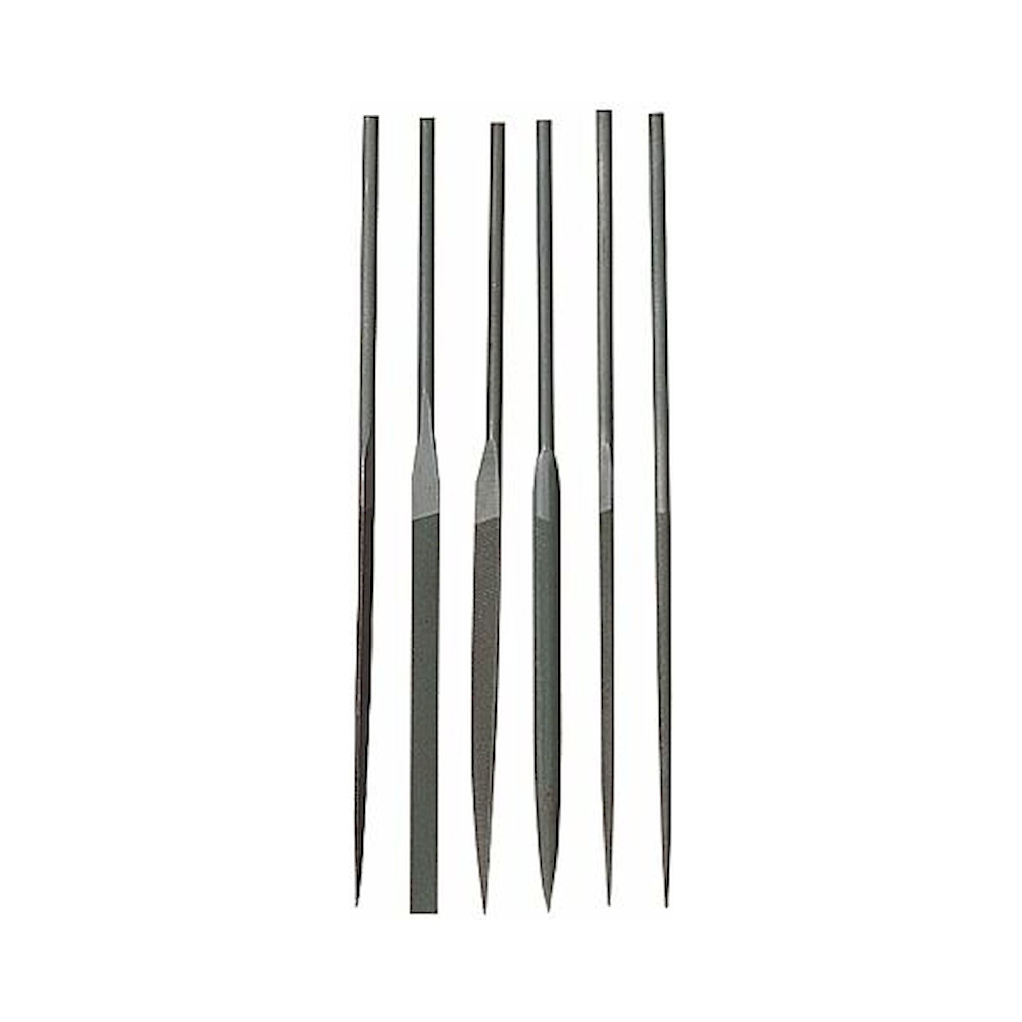 C.K T0124P. Set of needle files, 6 pieces