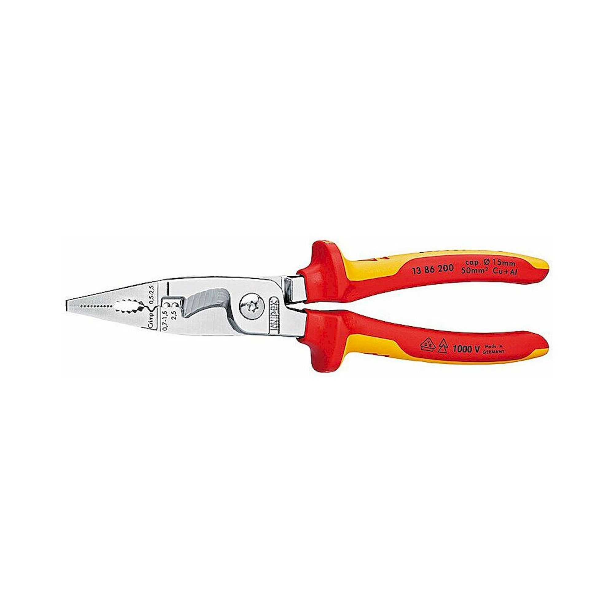 Knipex 13 86 200. Pinces pour installation électrique