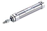 SMC CJ5D10SR-150. C(D)J5-S, Air Cylinder, Double Acting, Single Rod, Stainless Steel