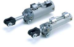 SMC CKG1A63-50YLZ-P. CKG1-Z/CKP1-Z, Clamp Cylinder w/Magnetic Field Resistant Auto Switch (Rod Mounting Style)
