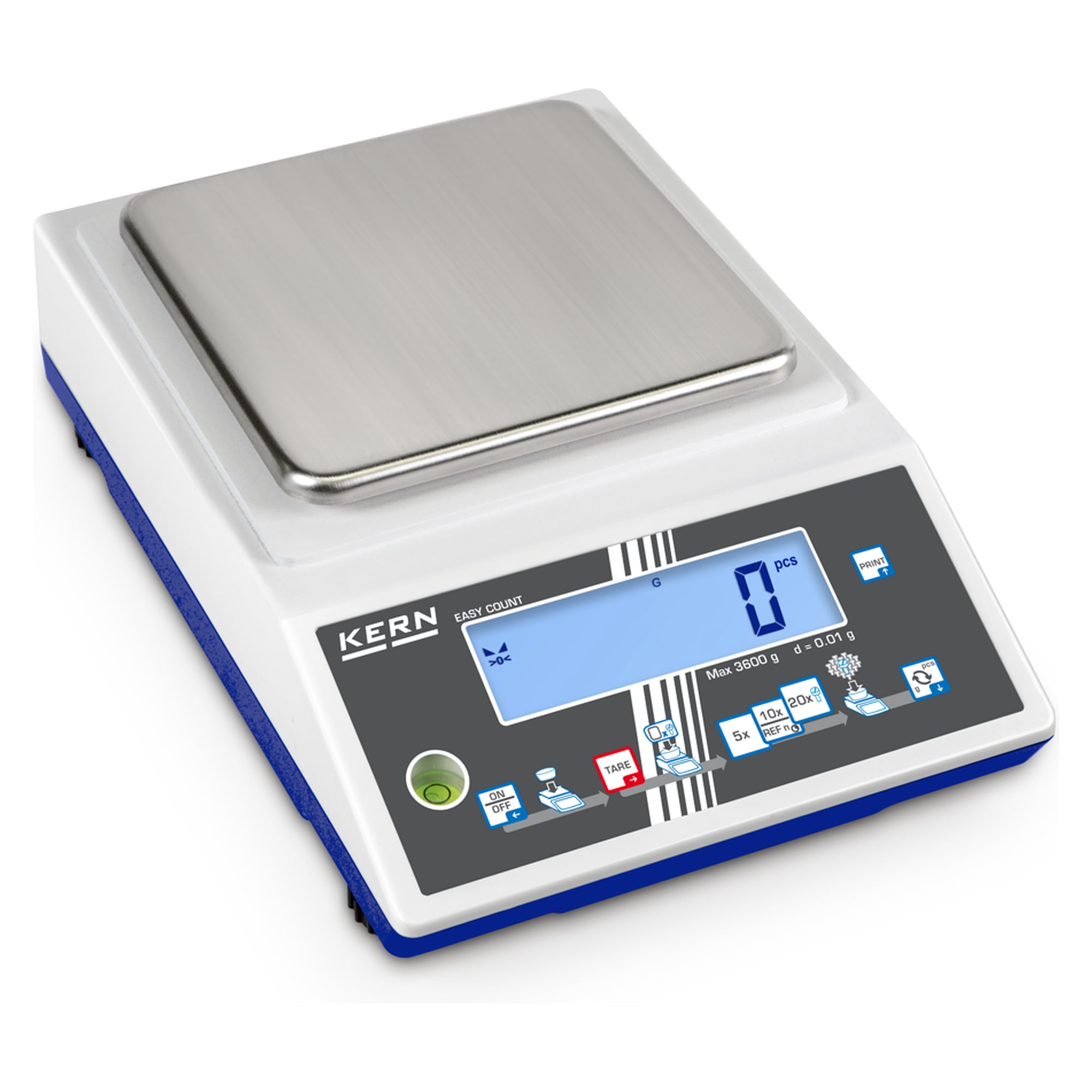 IoT-Line Zählwaage 3600 g Ablesbarkeit 0