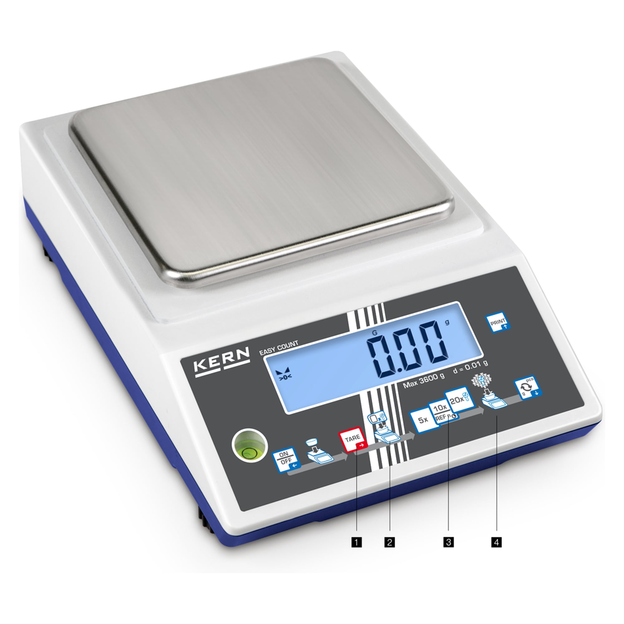 01 g - KERN CKE 3600-2