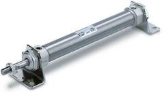 SMC CDM2B25-200Z. C(D)M2-Z, Air Cylinder, Double Acting, Single Rod