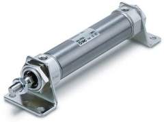 SMC CM2C32-100Z. C(D)M2-Z, Air Cylinder, Double Acting, Single Rod