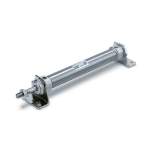 SMC CDM2F25-300Z. C(D)M2-Z, Air Cylinder, Double Acting, Single Rod