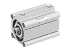 SMC CQ2A20-10DM. C(D)Q2, Compact Cylinder, Double Acting, Single Rod w/Auto Switch Mounting Groove