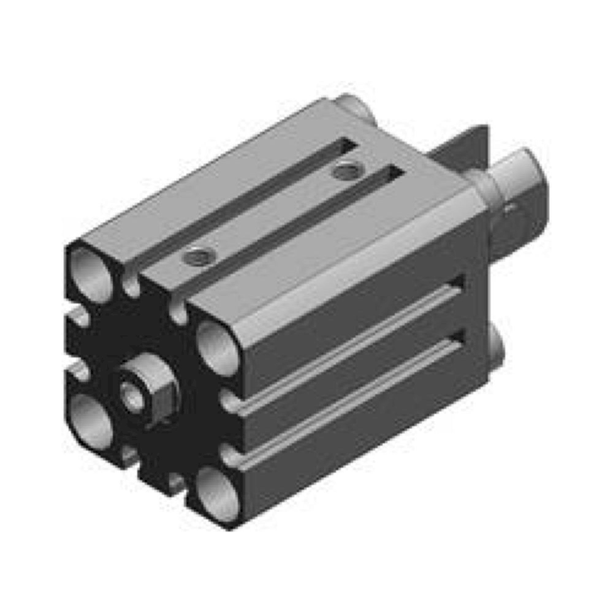 SMC CQS-D016. Gabelbefestigung