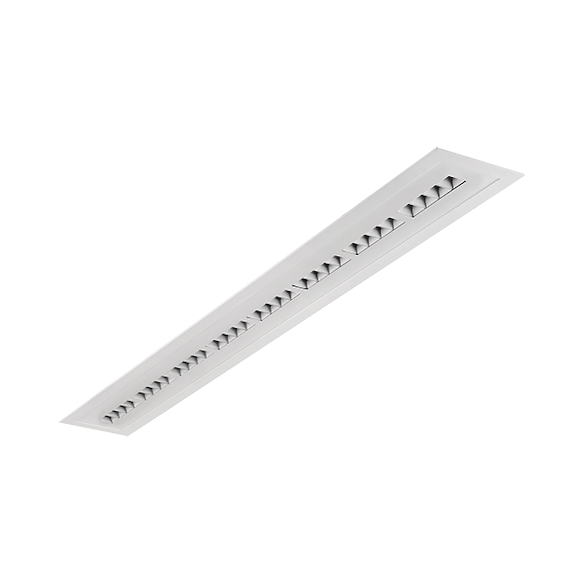 Glamox CREP-R155x1526 recessed luminaire, 4200 lm, 4000 K, switchable