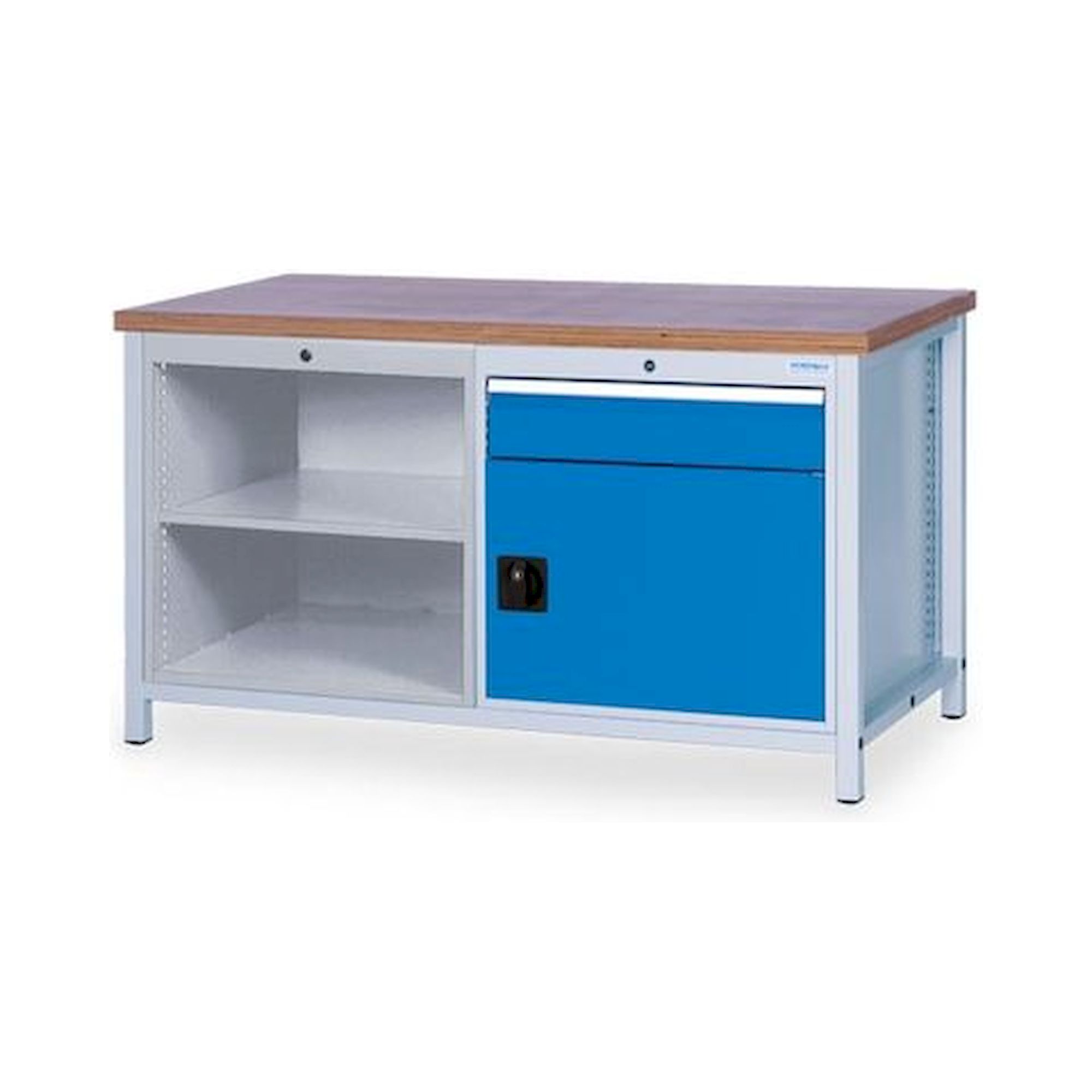Bedrunka+Hirth 03.15.37V. Kastenwerkbank, Tiefe 750 mm, R 24-24, Schubladenanzahl: 1