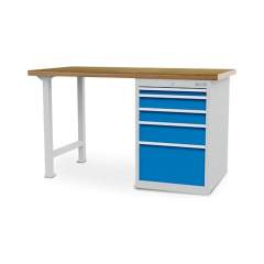 Bedrunka+Hirth 03.20.580.5V. Reihenwerkbank, Tiefe 750 mm, R 18-24, Schubladenanzahl: 5