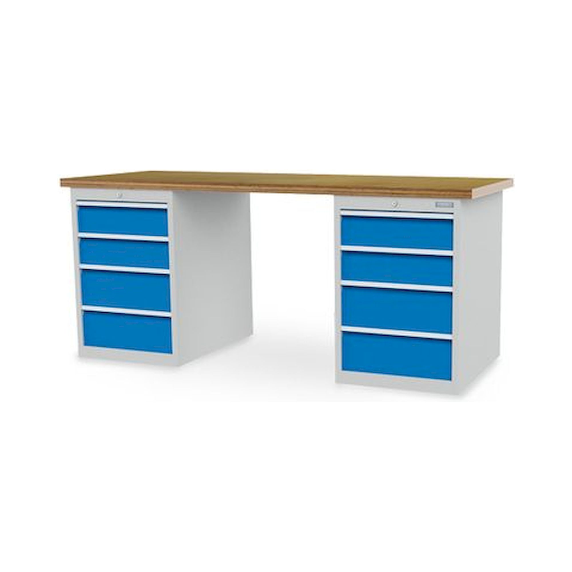 Bedrunka+Hirth 03.15.580.112V. Reihenwerkbank, Tiefe 750 mm, R 18-24, Schubladenanzahl: 11