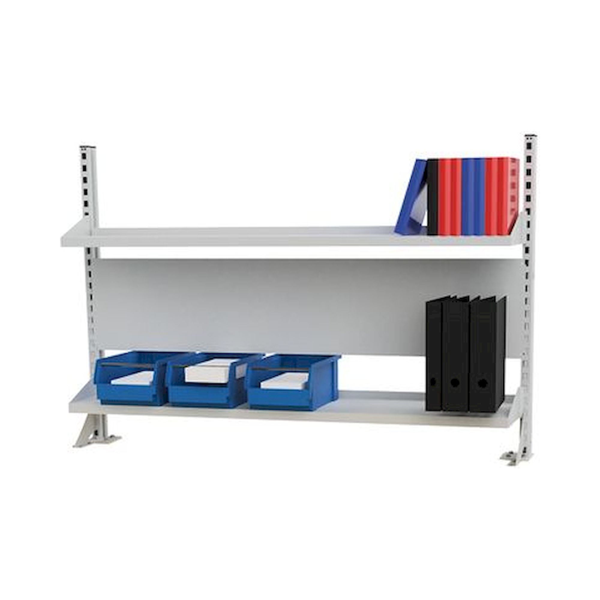 Bedrunka+Hirth 03.900.15.31. Multi-Wand-Aufbau Breite 1500, 1x Magnetwand, 2x Fachboden