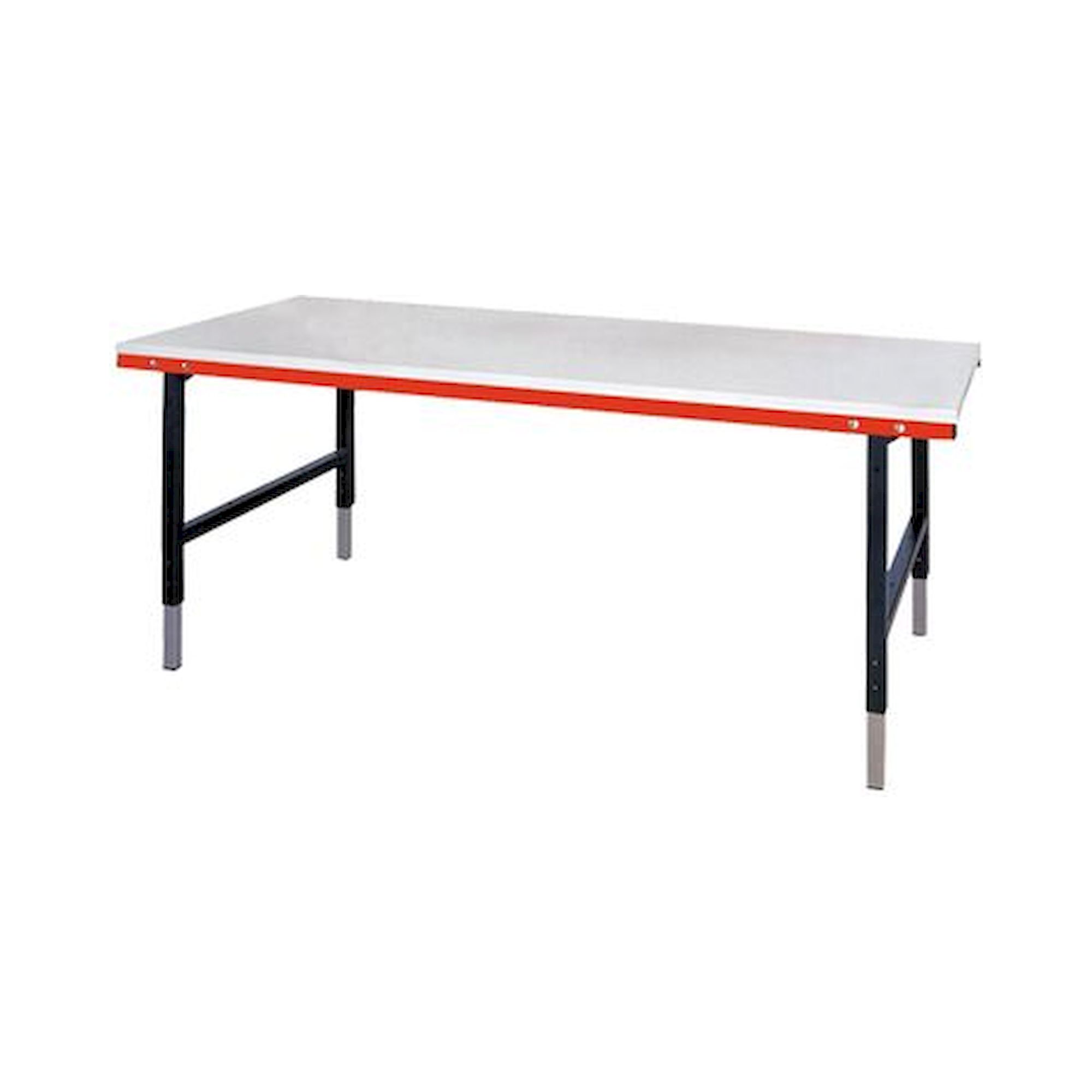 Bedrunka+Hirth 03.PT203800. Pack- und Arbeitstisch höhenverstellbar Breite 2000
 Areitsplatte melaminharzbeschichtet 30 mm
 elektrische Höhenverstellung