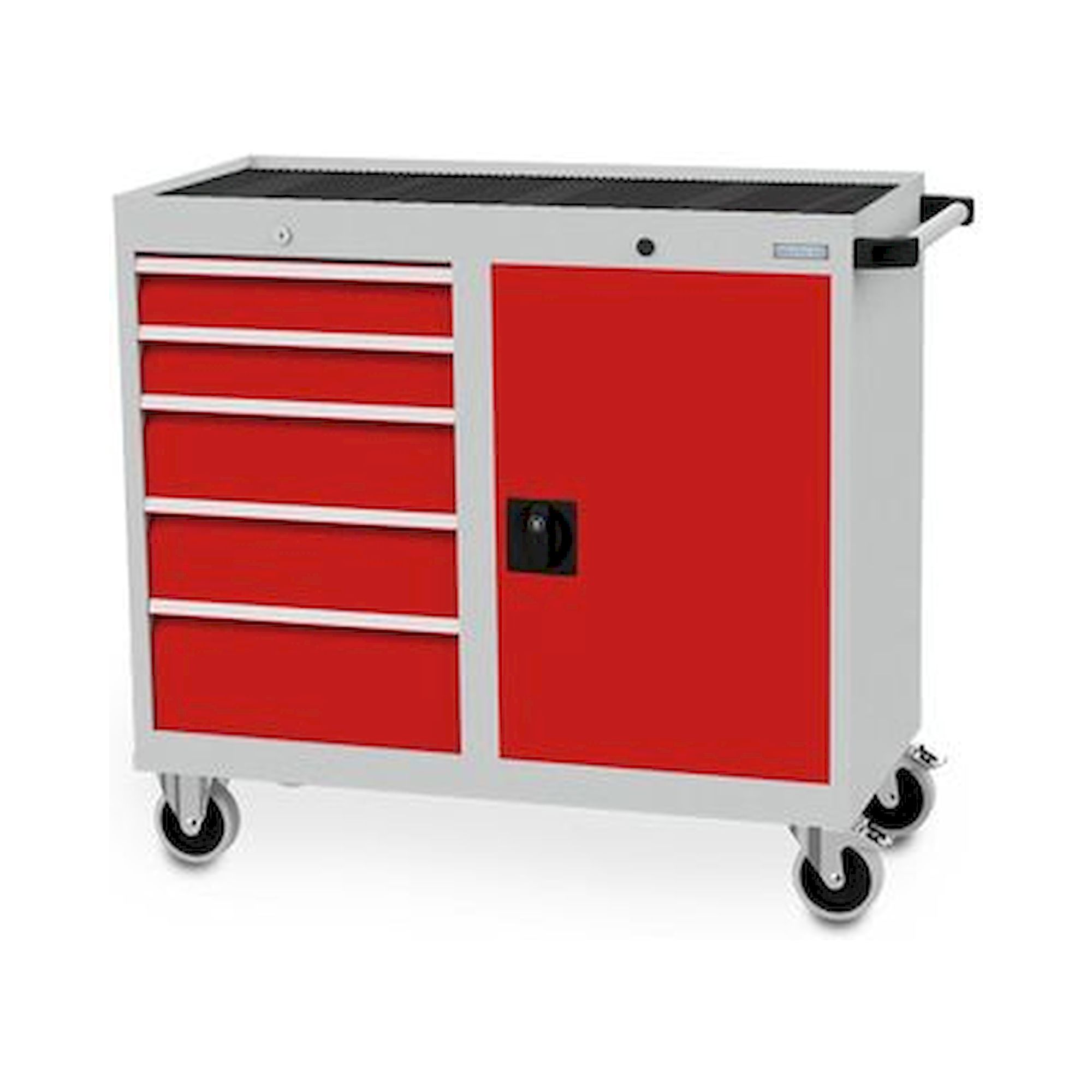 Bedrunka+Hirth 04.11.05A. Werkstattwagen Tiefe 500 mm, R 18-16, 5xSchublade, 1xFlügeltüre