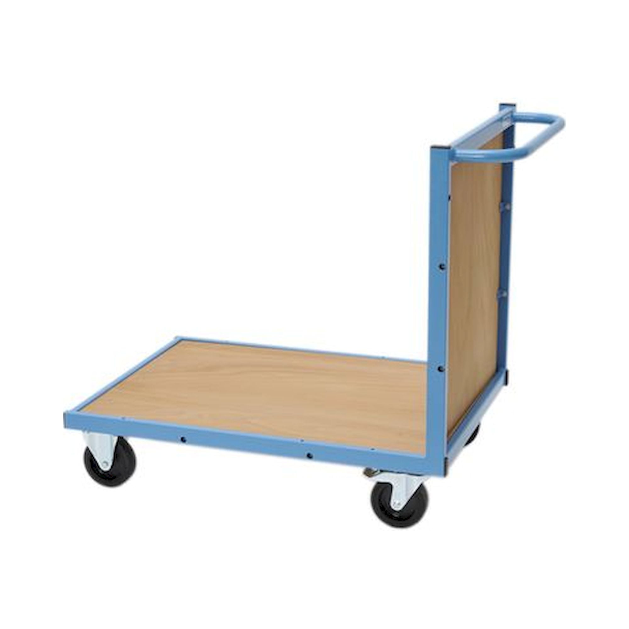 Bedrunka+Hirth 04.900.02. Transportwagen mit Holzboden, Rückwand