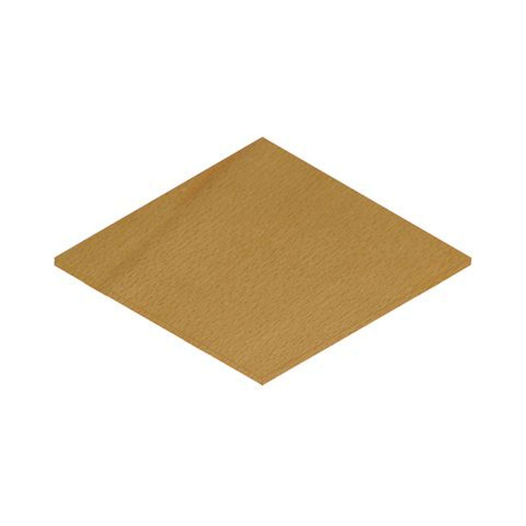 Bedrunka+Hirth 07.25.90. Arbeitsplatte workline Tiefe 750, Eck-Platte, Buche Multiplex