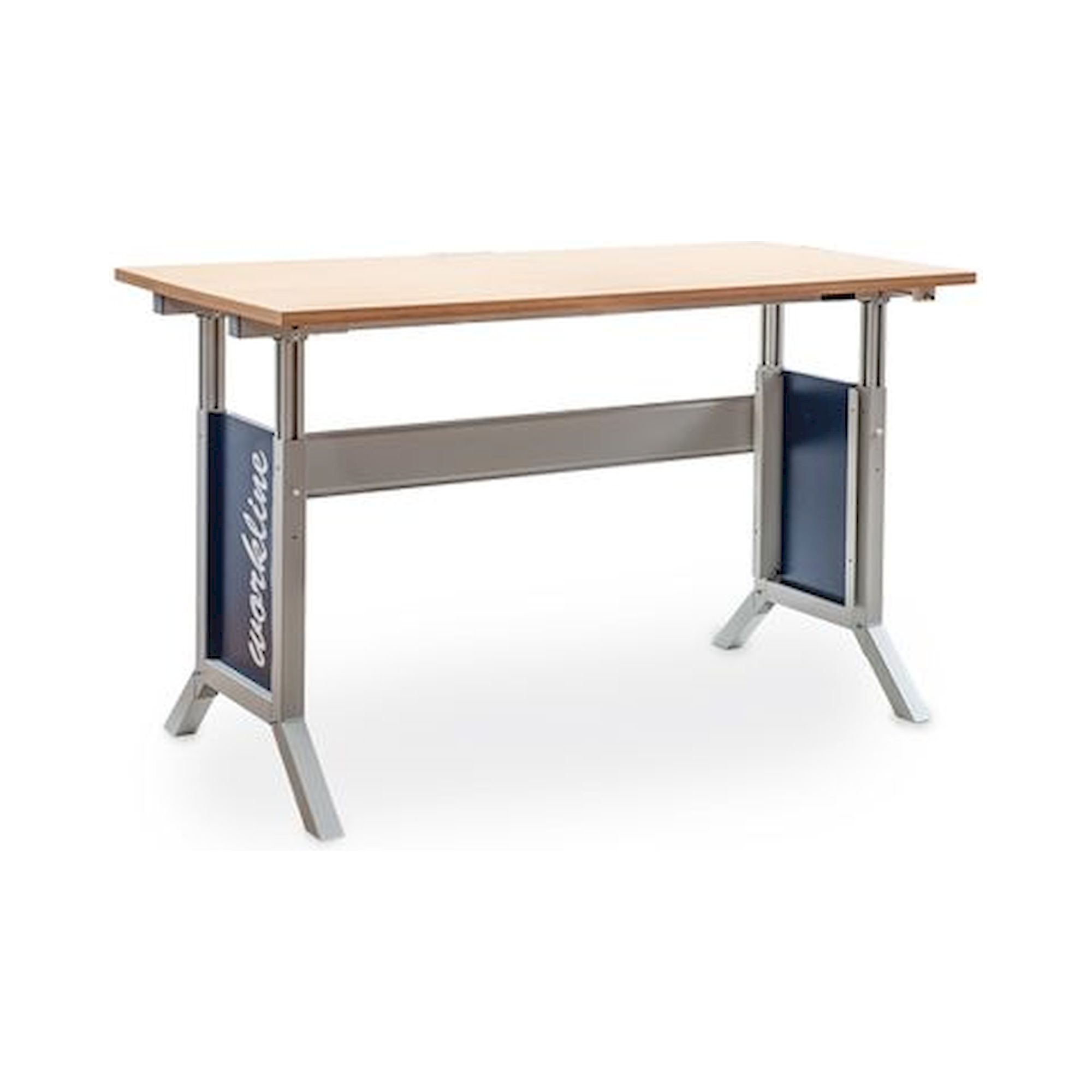 Bedrunka+Hirth 07.75.15KHV. workline Grundgestell mit Arbeitsplatte, Tiefe 750, Kurbelverstellung