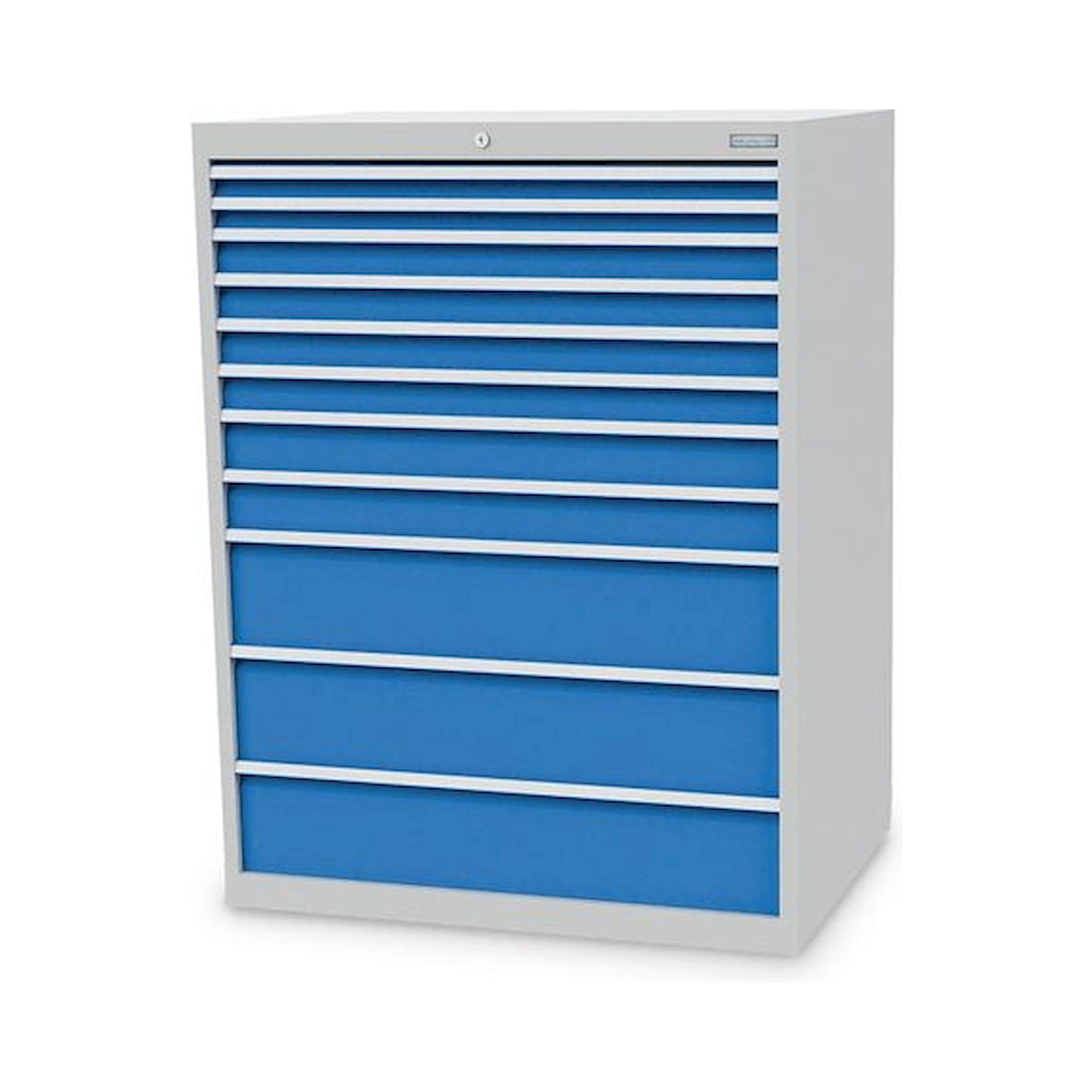 Bedrunka+Hirth 113/2423V10. Schubladenschrank, Tiefe 736 mm, R 36-24, Schubladenanzahl: 11