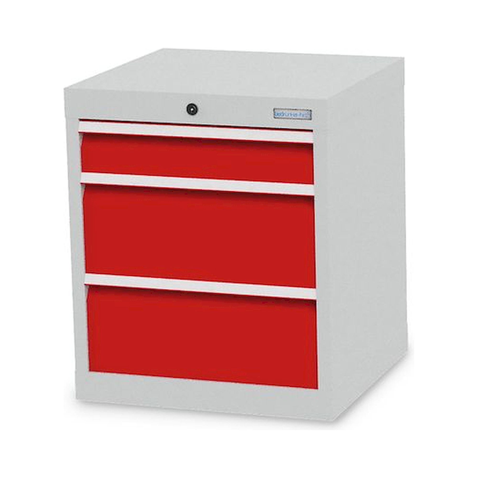 Bedrunka+Hirth 46.102-75. Schubladenschrank, Tiefe 500 mm, R 18-16, Schubladenanzahl: 3