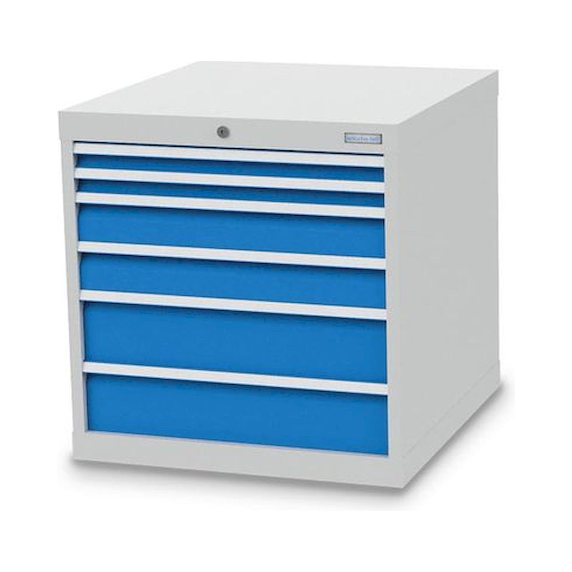 Bedrunka+Hirth 770/2220V10. Schubladenschrank, Tiefe 736 mm, R 24-24, Schubladenanzahl: 6