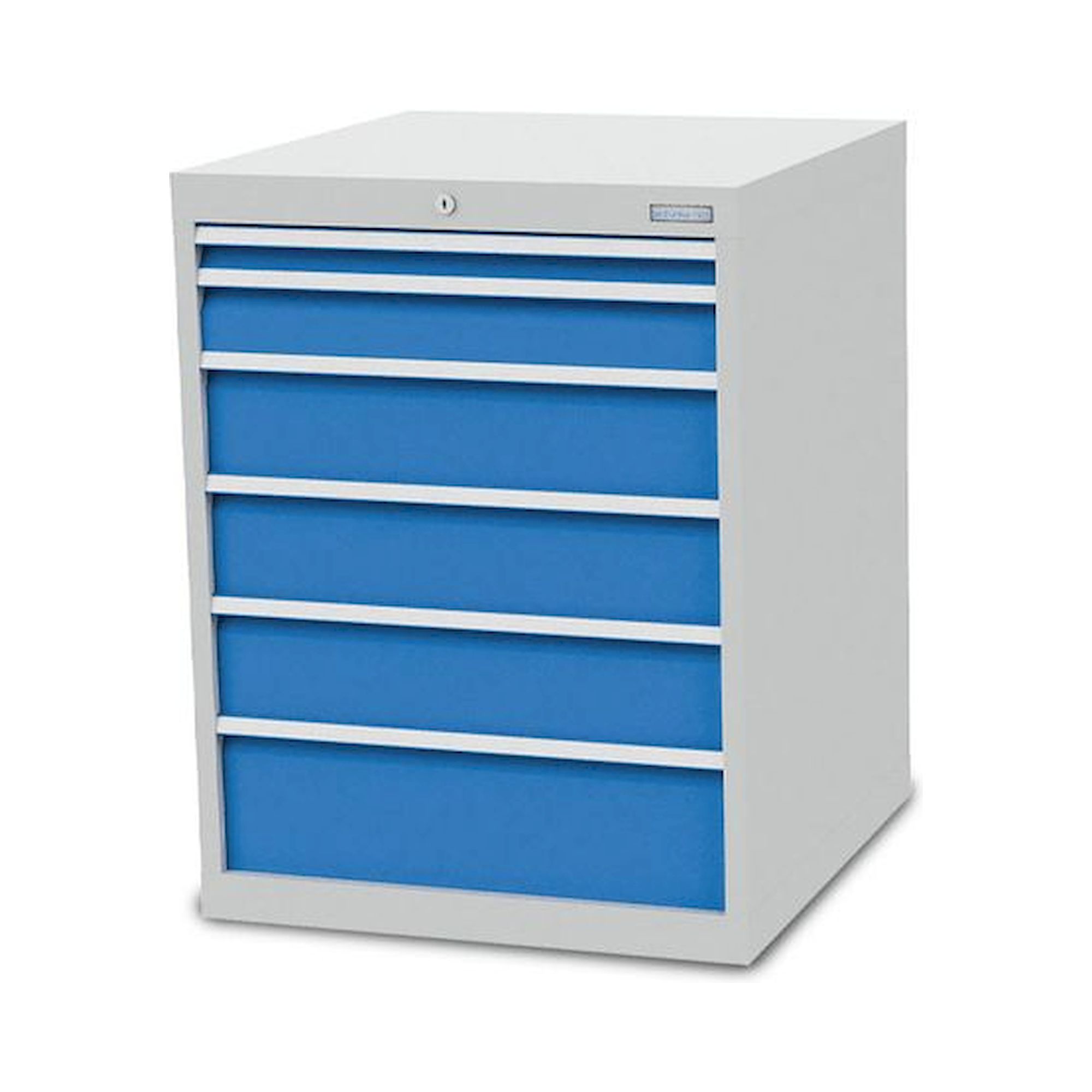 Bedrunka+Hirth 790/1131V10A. Schubladenschrank Tiefe 736, R 24-24, 6xSchublade