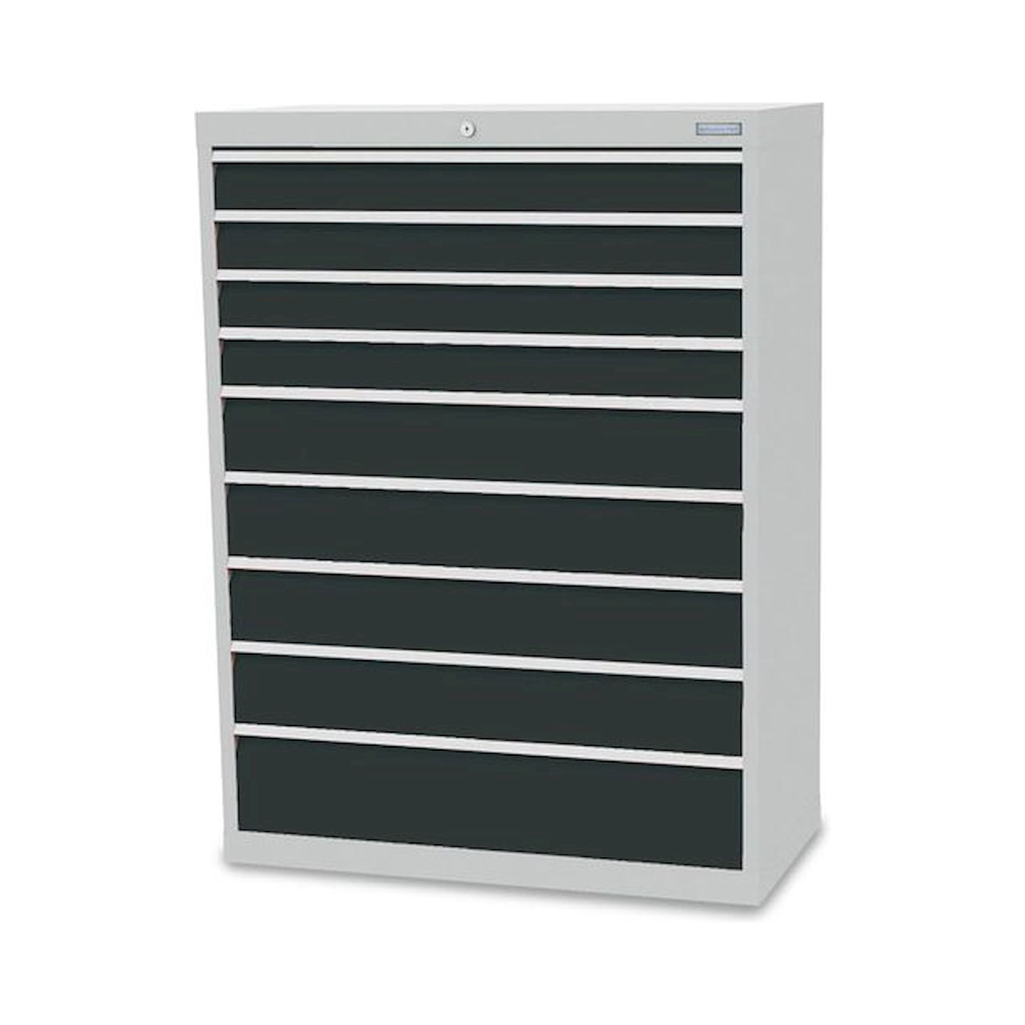 Bedrunka+Hirth 913.441Z. Schubladenschrank Tiefe 500, Maße in mm (BxTxH): 980x500x1319 mm, R 36-16, 9xSchublade
