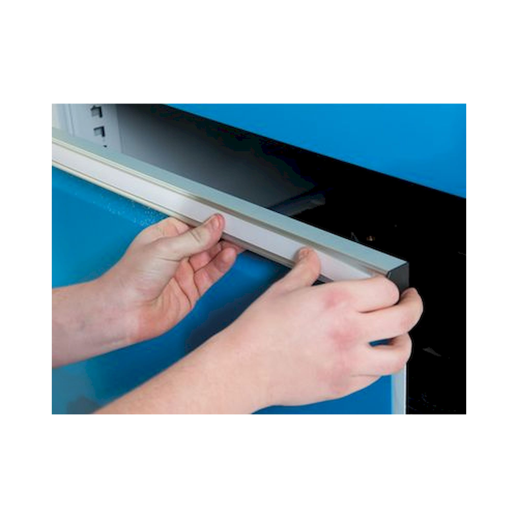 Armoire à tiroirs, R 18-16, profondeur 500 mm, tiroir(s): 7 - Bedrunka+Hirth 90.421A
