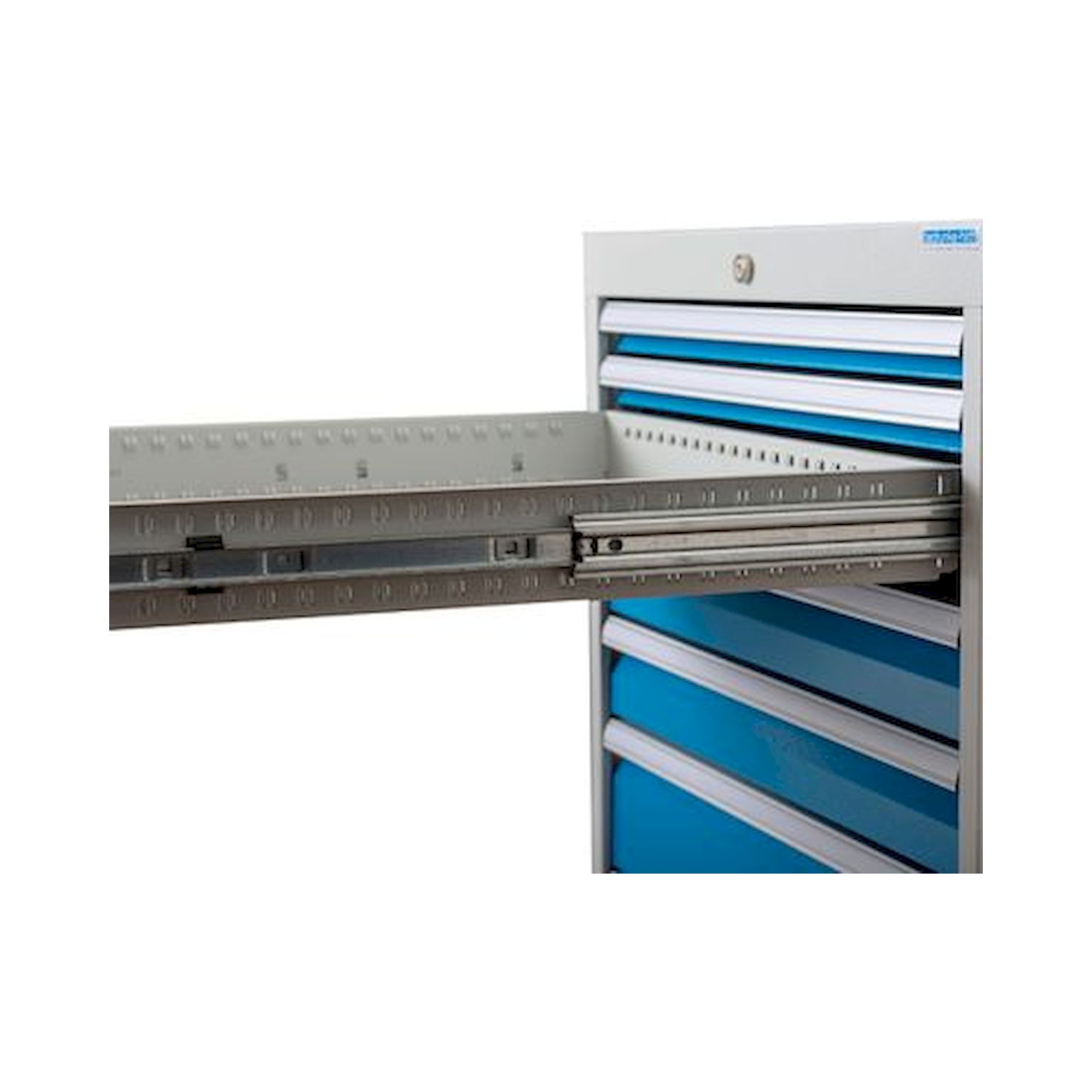 Kastenwerkbank Breite 1500 mm, R24-24, 2 x Schublade - Bedrunka+Hirth 03.15.01V9A
