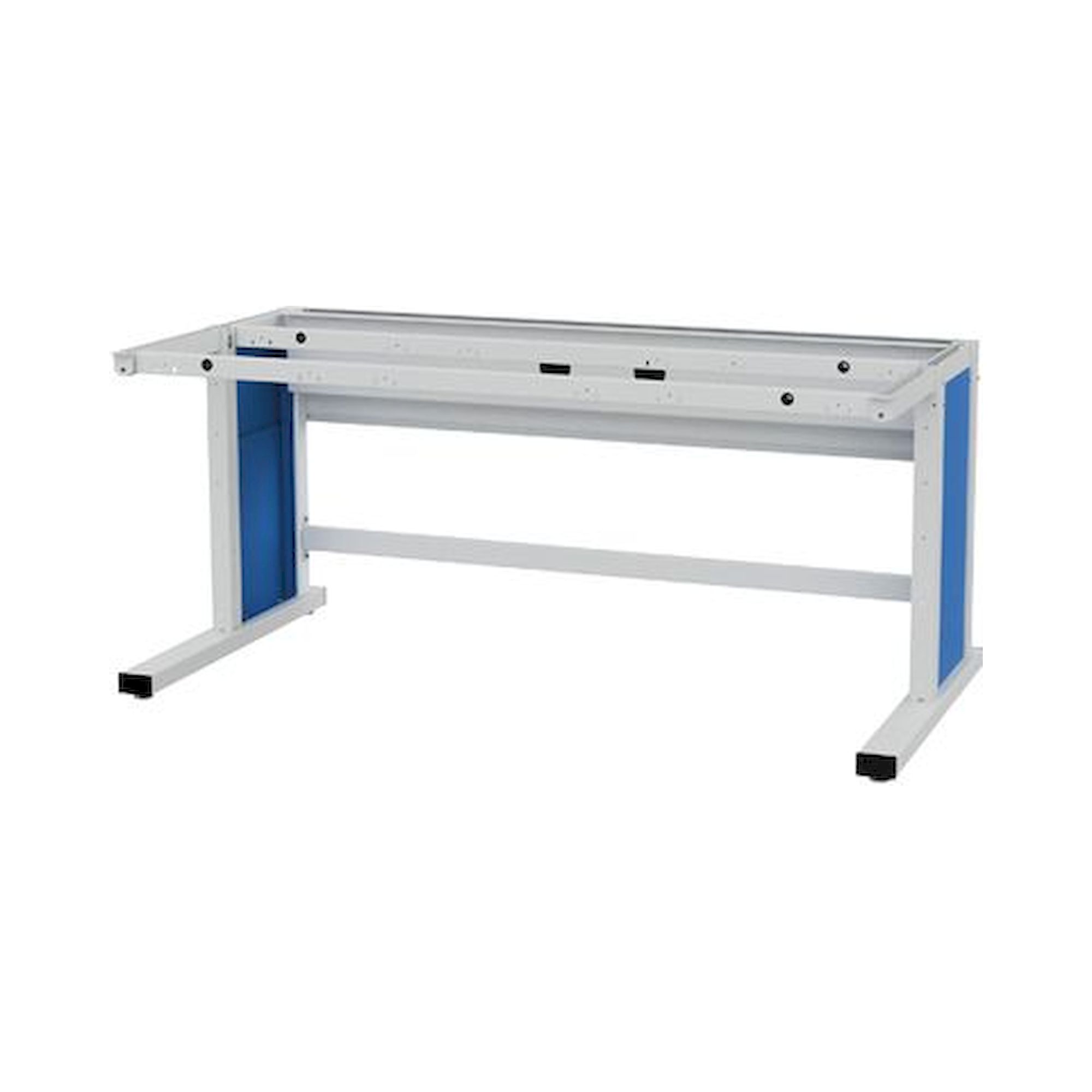 Bedrunka+Hirth C075E160G. workergo Grundgestell C-Fuß , Tiefe 600, elektrische Höhenverstellung 1 Motor