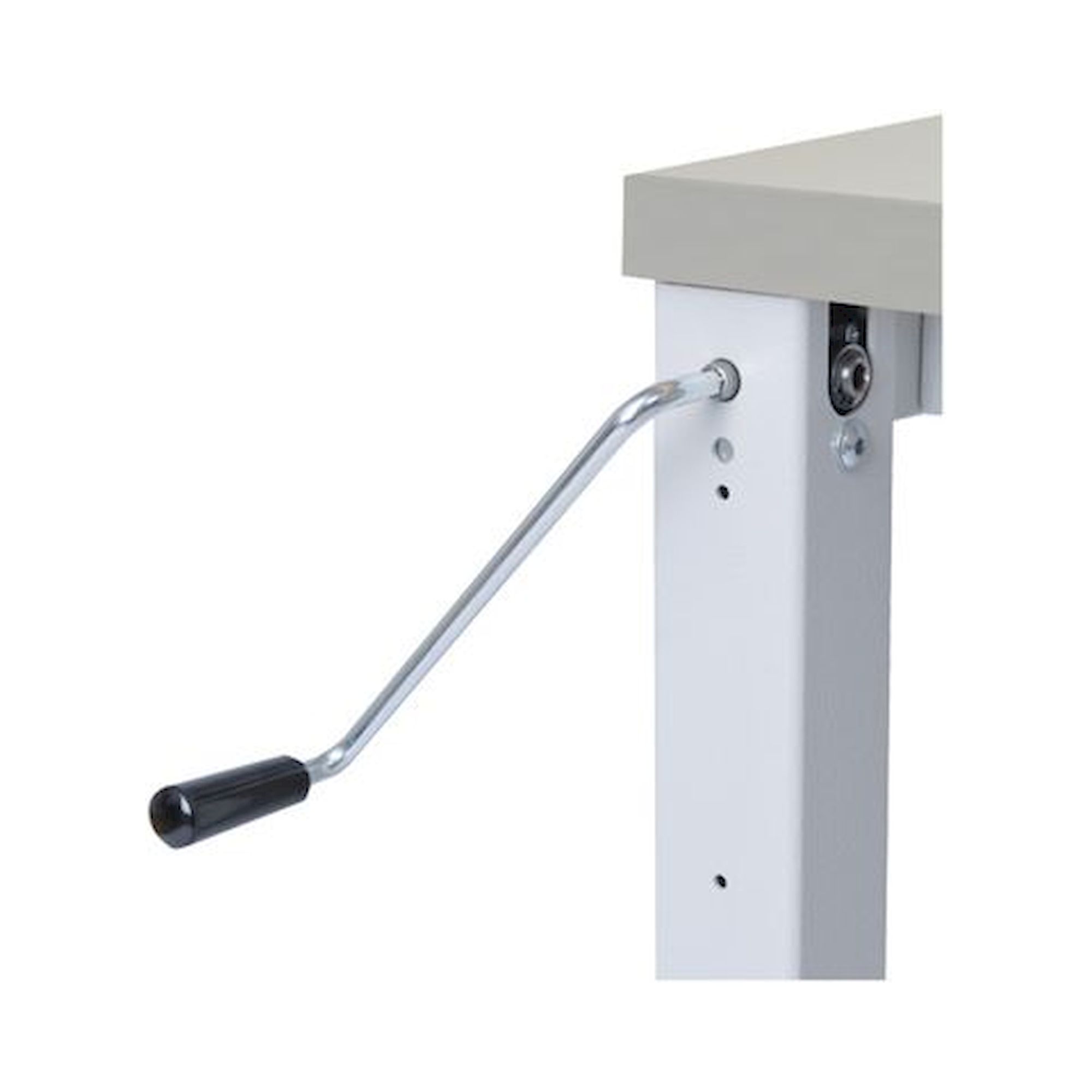 Tisch workergo 4-Fuß mit Kurbelverstellung 1500 x 900 x 670 - Bedrunka+Hirth E4150KU90G