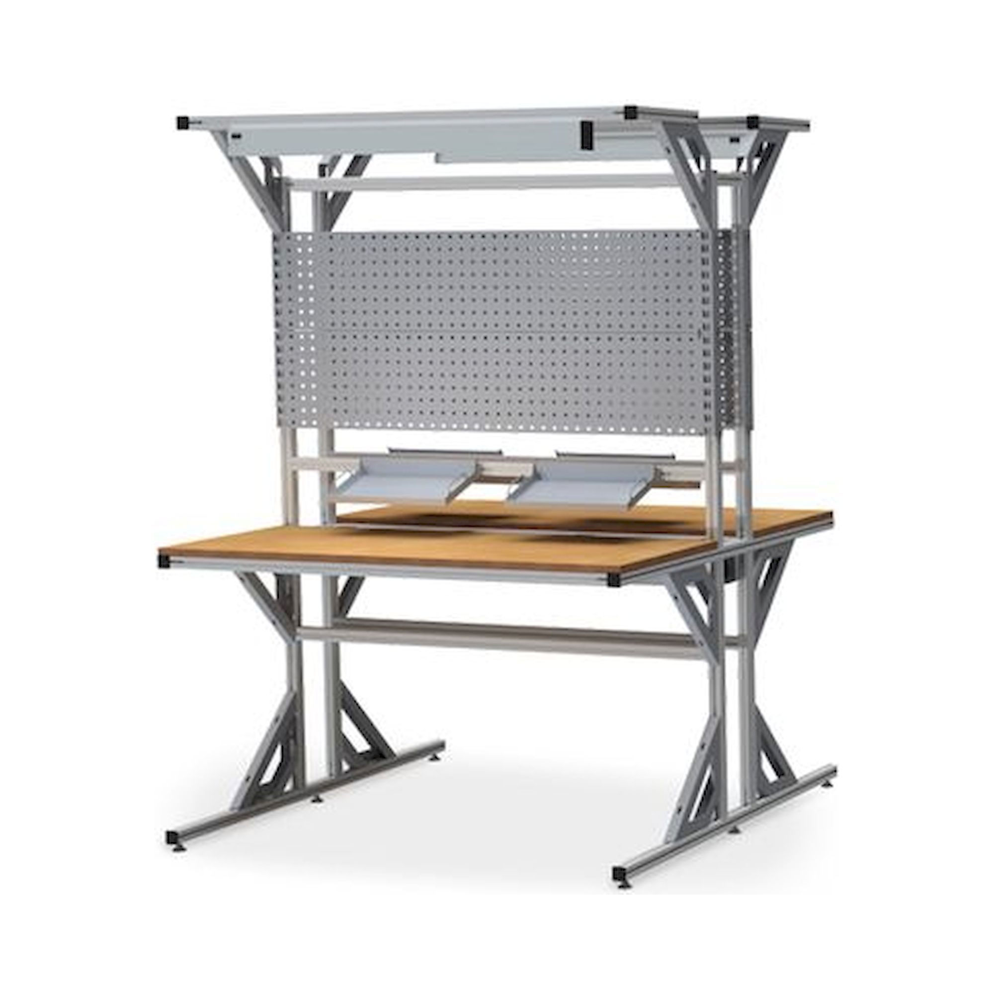 Bedrunka+Hirth WACDG150-1. workalu C-Fuß doppelseitig mit Multi-Wand-Aufbau