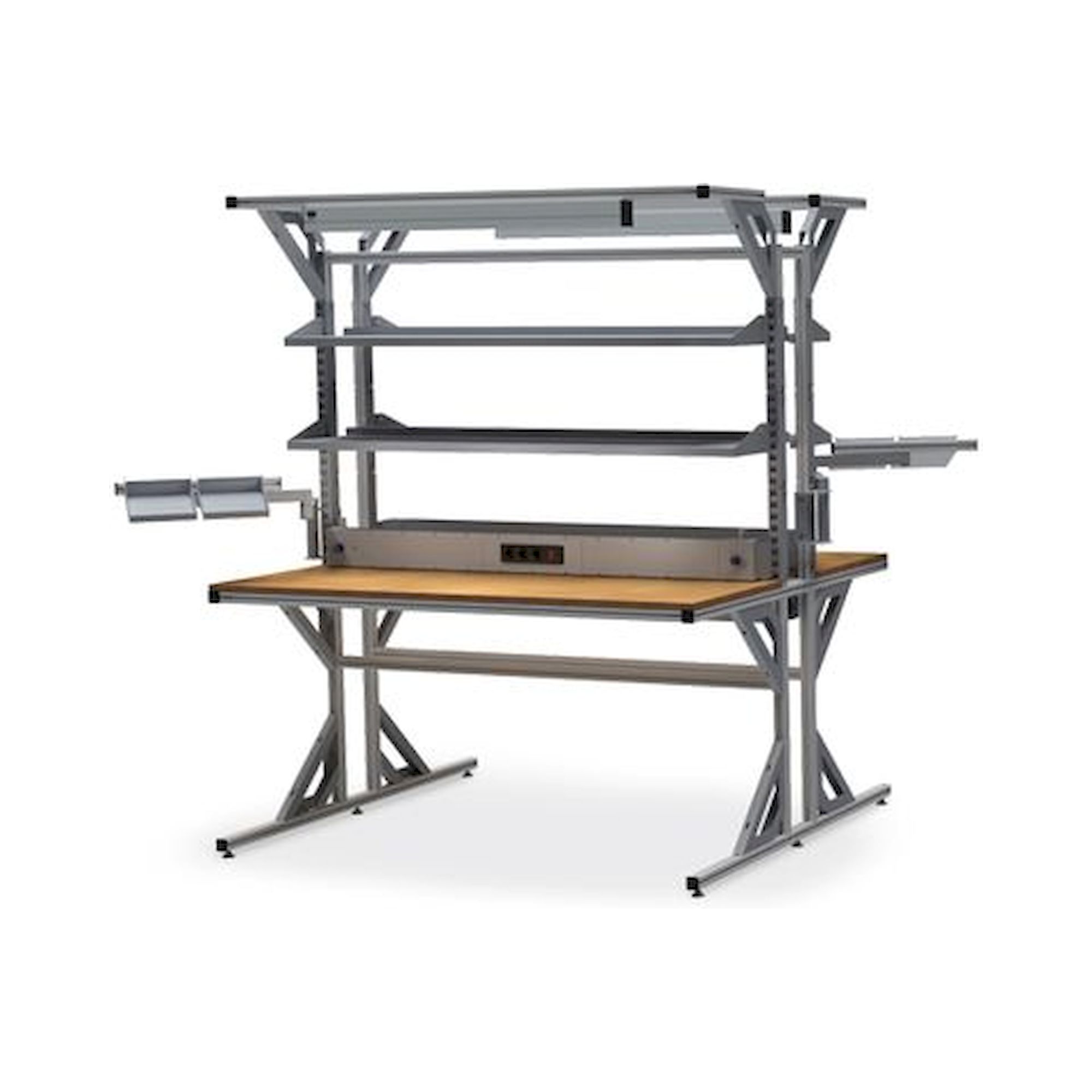 Bedrunka+Hirth WACDG175-1. workalu C-Fuß doppelseitig mit Multi-Wand-Aufbau