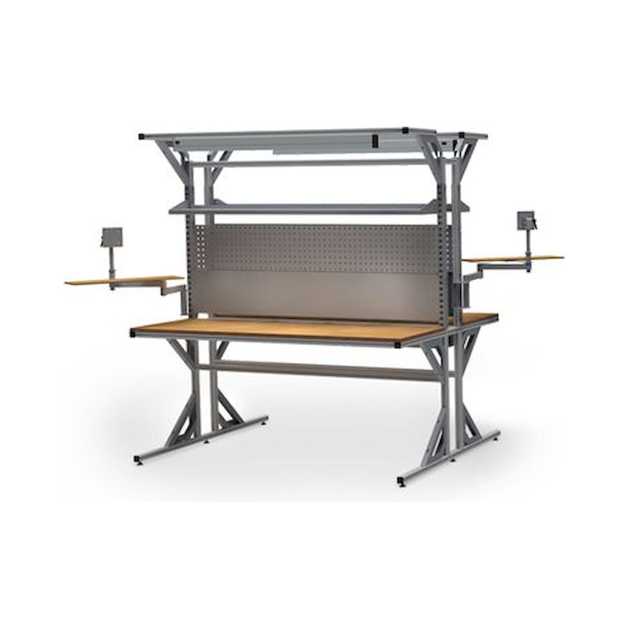 Bedrunka+Hirth WACDG195-1. workalu C-Fuß doppelseitig mit Multi-Wand-Aufbau