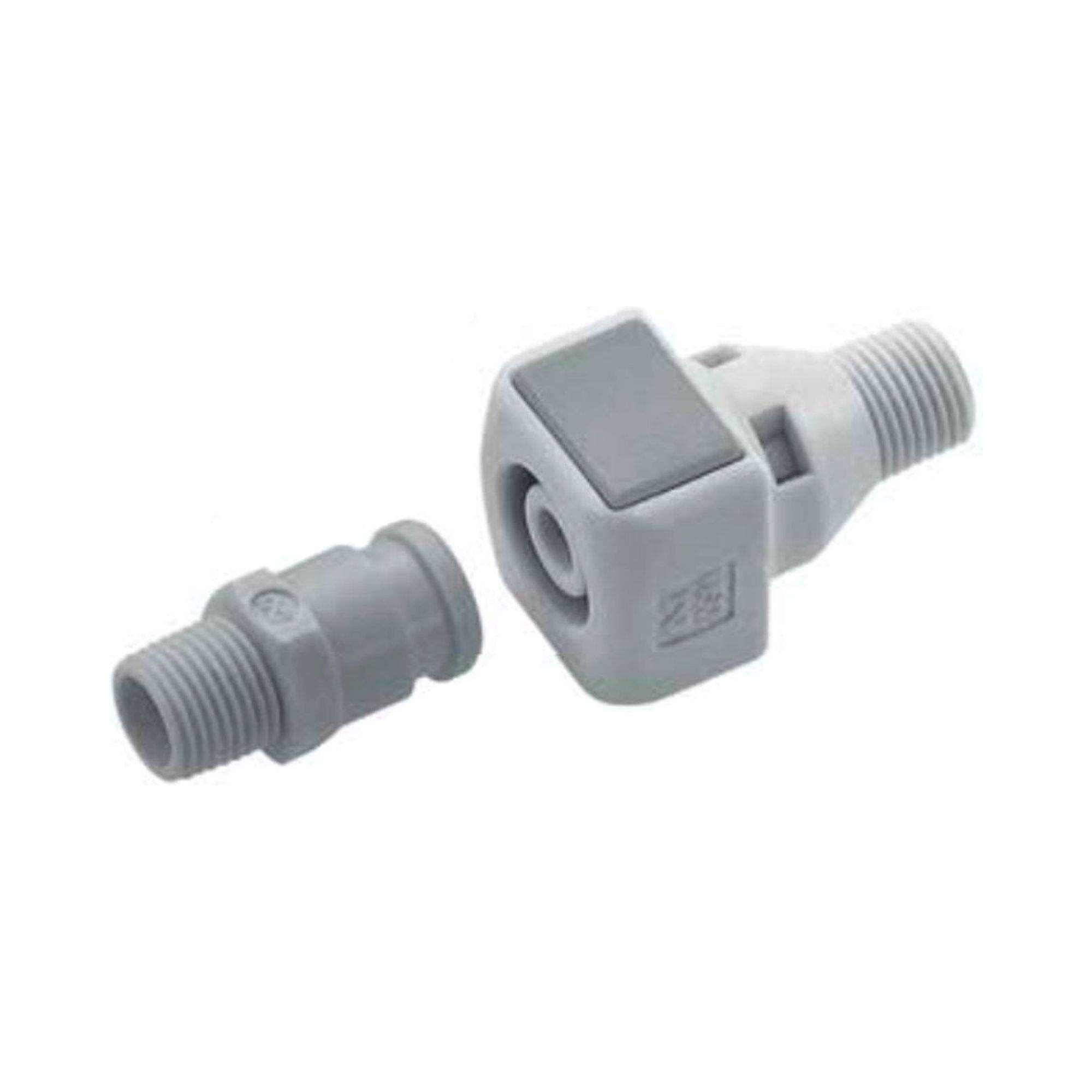 Nitto Kohki Cube Cupla. Quick Connect Coupling SPC-04SH, POM, NBR