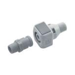 Nitto Kohki Cube Cupla. Quick Connect Coupling SPC-10SM, POM, NBR